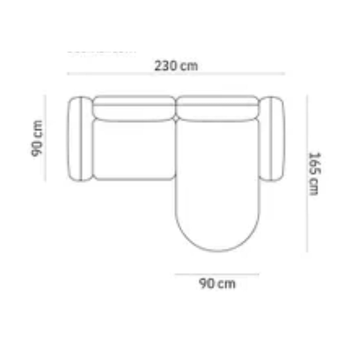 Canapé D'Angle Gauche Velours Lucien  3 Places, Bleu Roi – Christian Lacroix