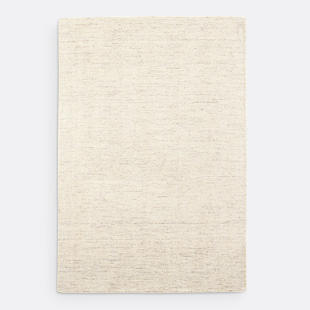 Tapis en laine La Redoute Interieurs Ethan Ecru 160x230