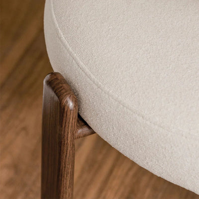 Lot de 4 chaises SKLUM de salle à manger en tissu chenille Jolie