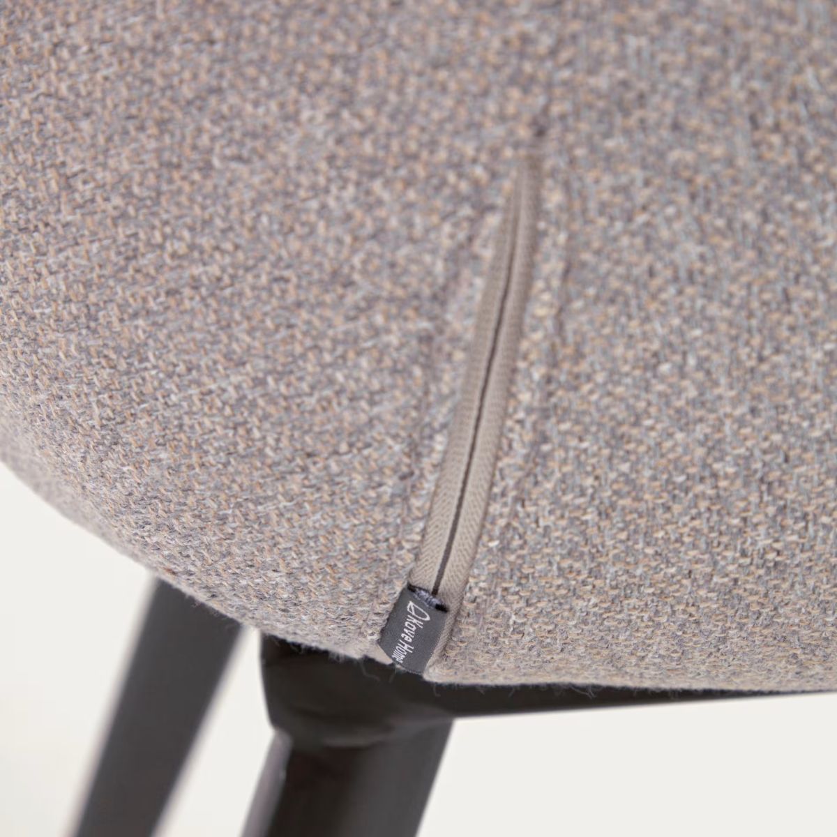 Lot de 2 chaises Nadya gris clair KAVE HOME