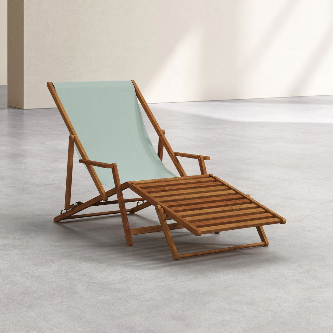 Chilienne HABITAT en chêne Maui complète avec repose-pieds