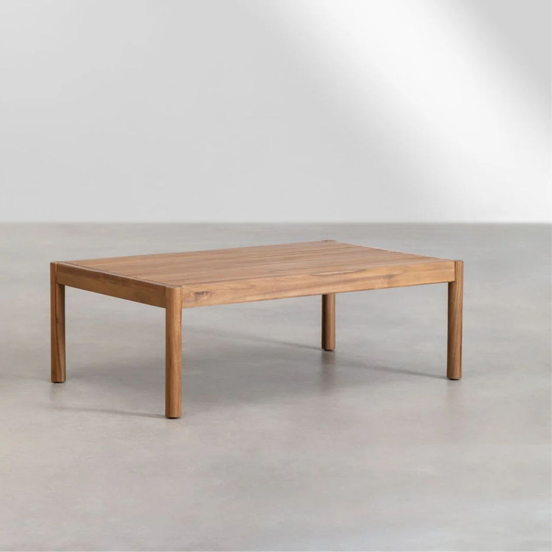 Table basse de jardin SKLUM 120x75 cm en bois d'acacia Melvin