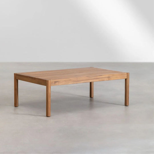 Table basse de jardin SKLUM 120x75 cm en bois d'acacia Melvin