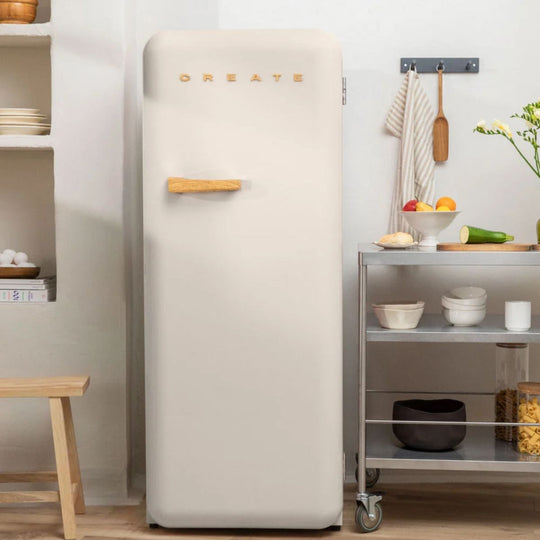 Réfrigérateur CREATE rétro RETRO FRIDGE 281 L – Blanc cassé