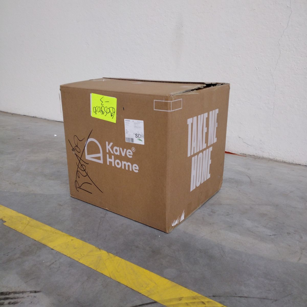 Lot de 2 chaises Ciselia en tissu chenille beige et pieds acier KAVE Home