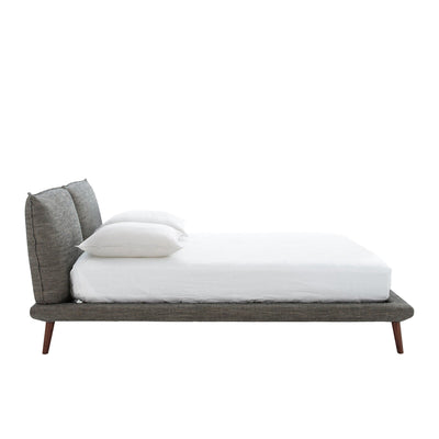 Lit en lin avec sommier 160x200cm, Aurore design E. Gallina AM.PM