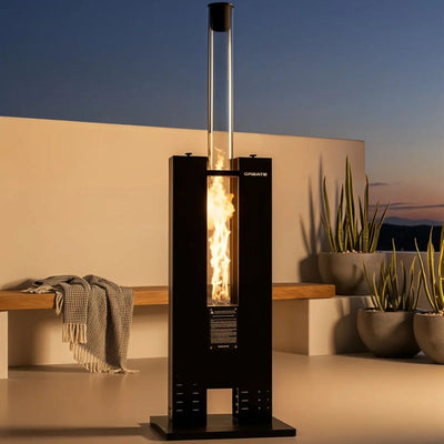 Poêle à pellets extérieur CREATE 8,2 kW sans fumée