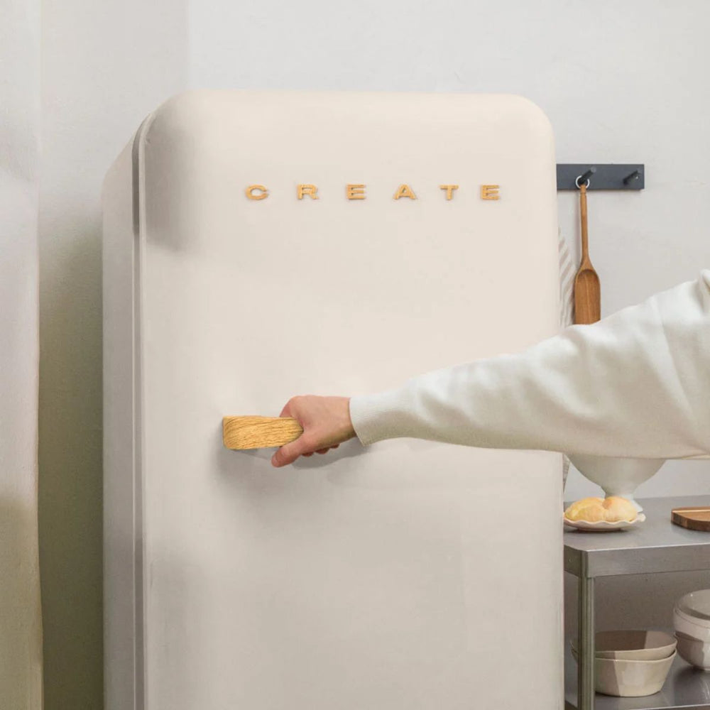 Réfrigérateur CREATE rétro RETRO FRIDGE 281 L – Blanc cassé