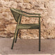 Lot de 2 chaises KAVE HOME Livadia Aluminium Vert