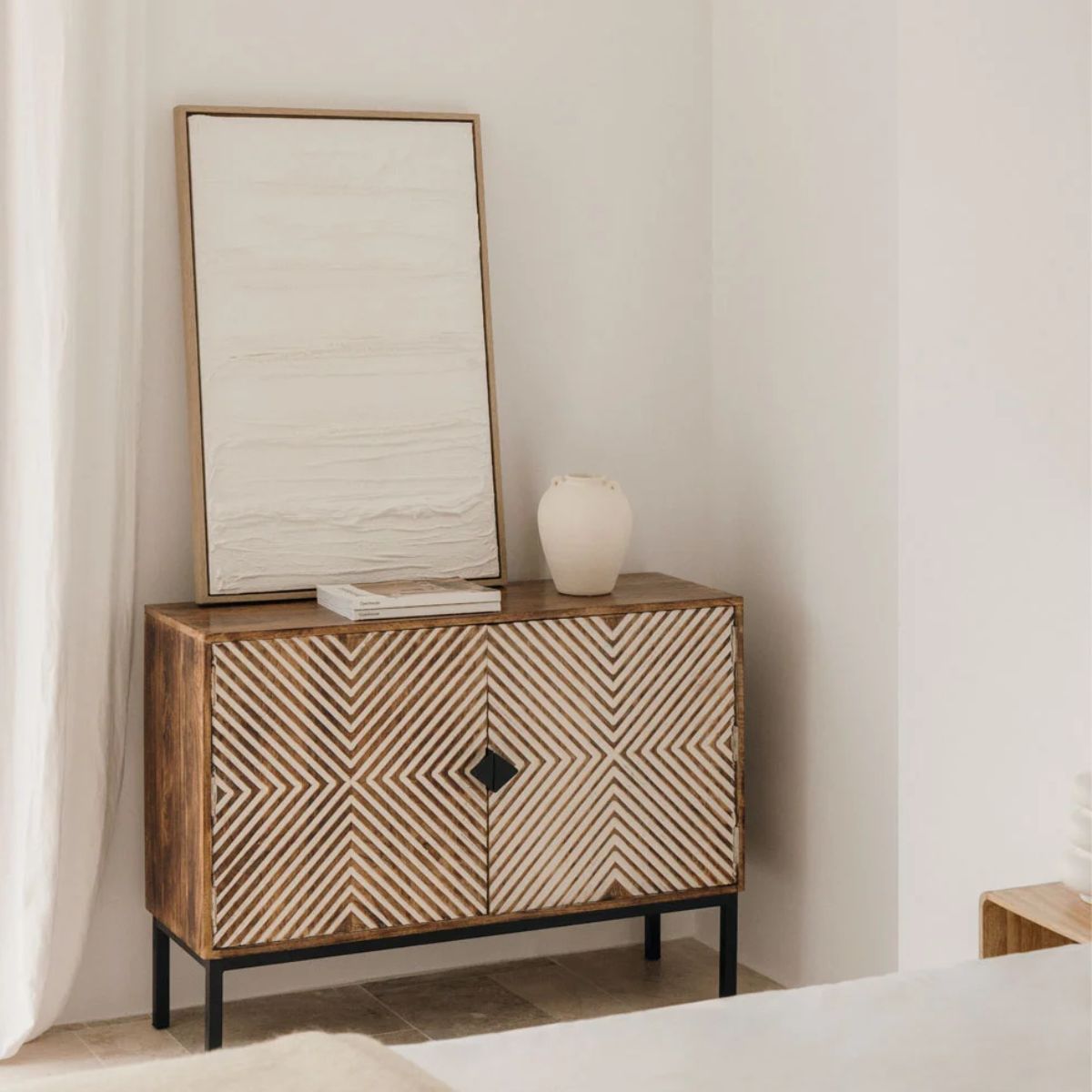 Buffet SKLUM en bois de manguier Alembe