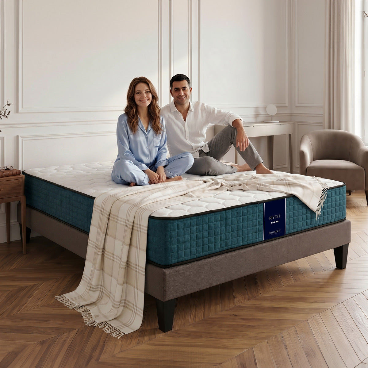 Matelas BELLECOUR Rivoli à mémoire de forme ferme 26cm