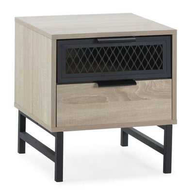 Table de chevet  Hera 1 porte 1 tiroir coloris bois