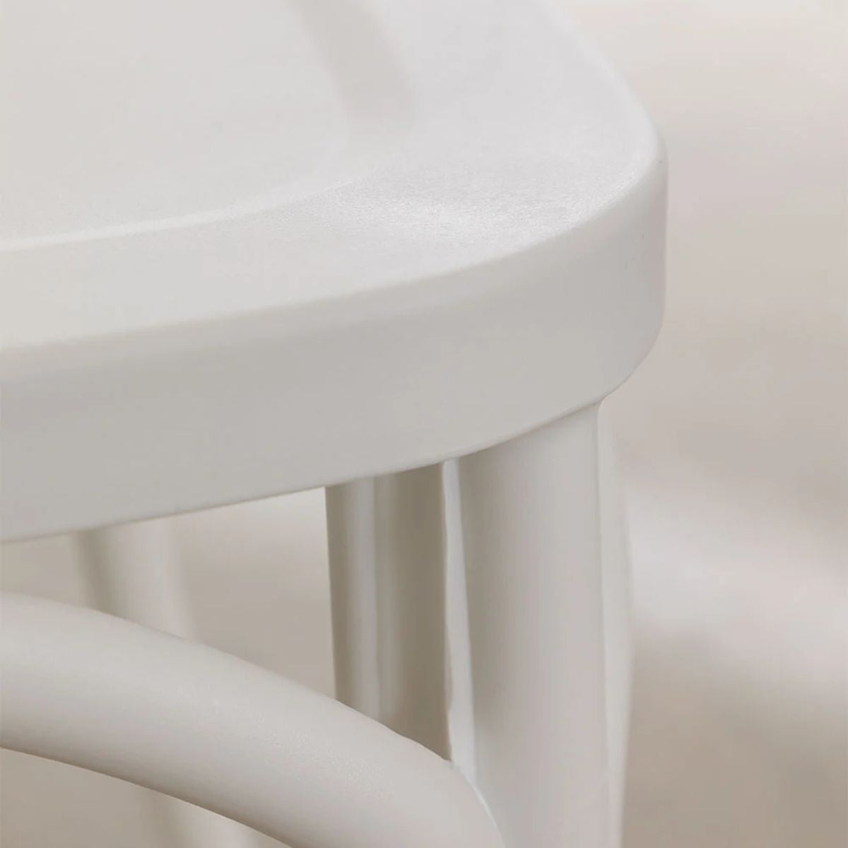 SKLUM - Lot de 4 chaises de jardin empilables en polypropylène Otax