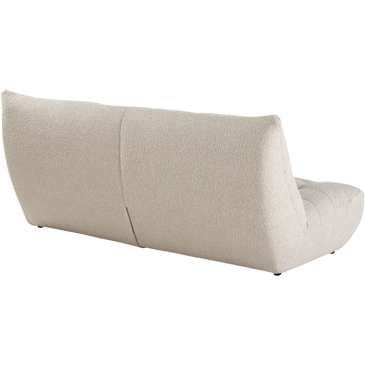 Canapé ALINEA Scalo 4 places  en tissu bouclette écru