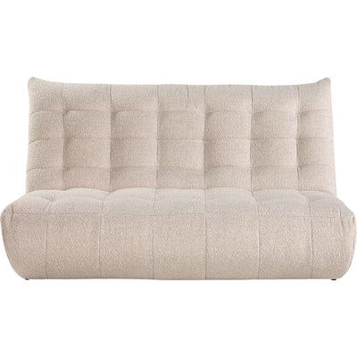 Canapé ALINEA Scalo 4 places  en tissu bouclette écru