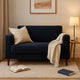 Canapé ALINEA California 1,5 places en Velours Bleu marine