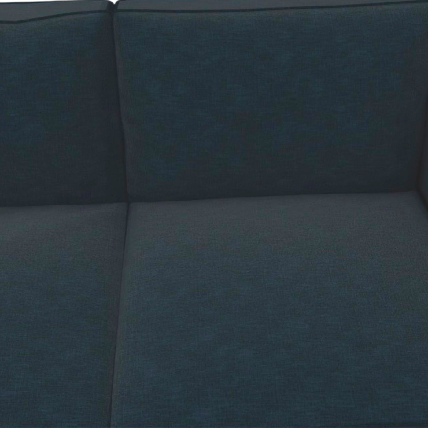 Canapé ALINEA California 2 places en tissu Danny Bleu figurolles