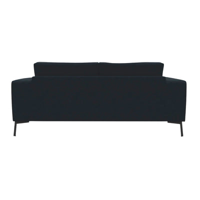 Canapé ALINEA California 2 places en tissu Danny Bleu figurolles