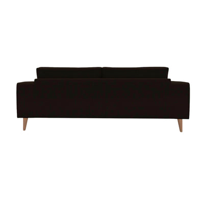 Canapé ALINEA California 3 places en tissu Artemis Mocca