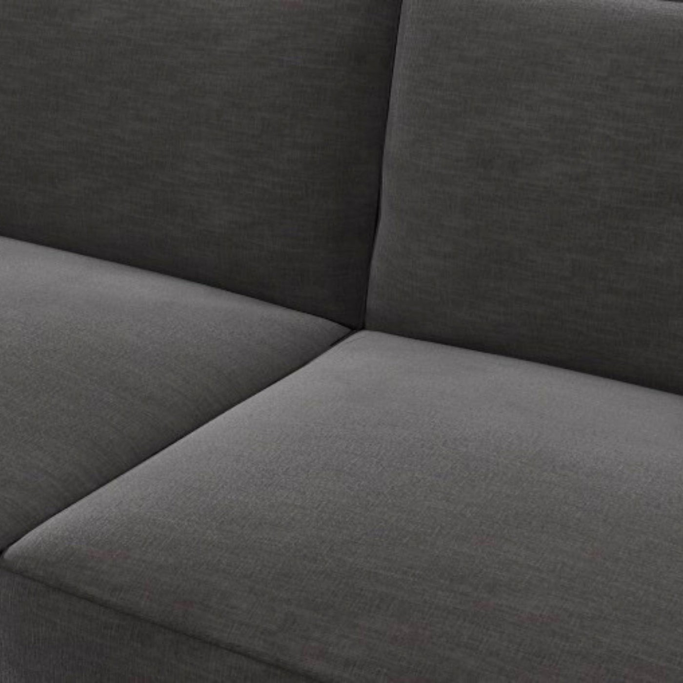 Canapé california Alinéa 2 places gris foncé
