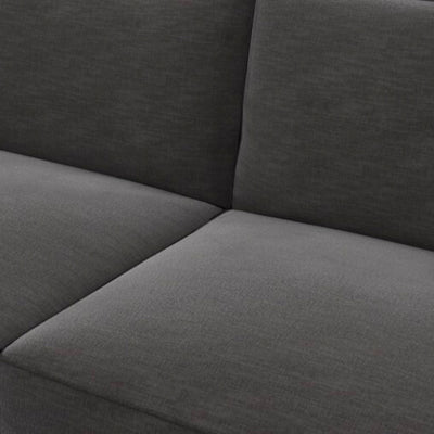 Canapé california Alinéa 2 places gris foncé
