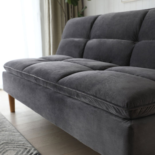 Canapé convertible Wilsa LEEDS anthracite