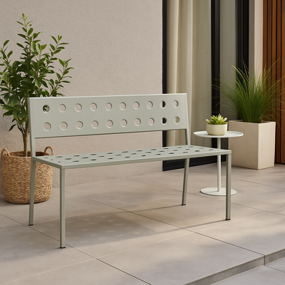 Banc avec accoudoirs HAY - Vert Clair