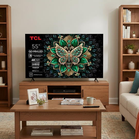 TV TCL QD-Mini LED 4K UHD 55C61K 55"