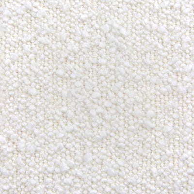 Sommier à lattes en laine bouclée blanche BIANCA