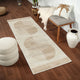 Tapis de Couloir Scandinave Moderne Beige/Brun Montevideo