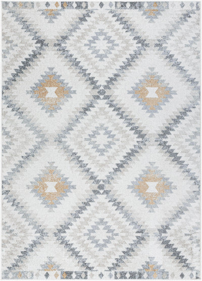 Tapis Scandinave Bohème Gris/Beige Bogor