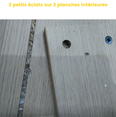 Buffet Verade 2 portes 3 tiroirs en bois L160cm Drawer - Léger défaut