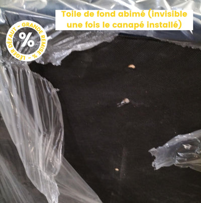 Canapé Bali 3 places bleu Cosmopolitan Design