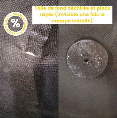 Canapé 4 places BOHO Micadoni 4 places velours beige foncé