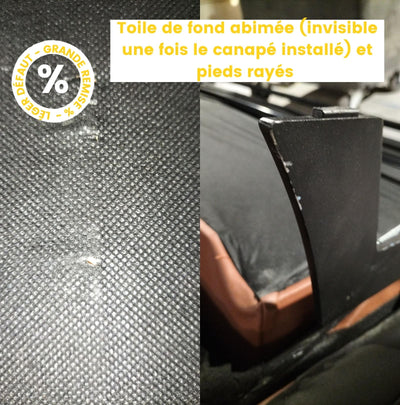 Canapé D'angle gauche en cuir marron Olivier 5 Places – Christian Lacroix