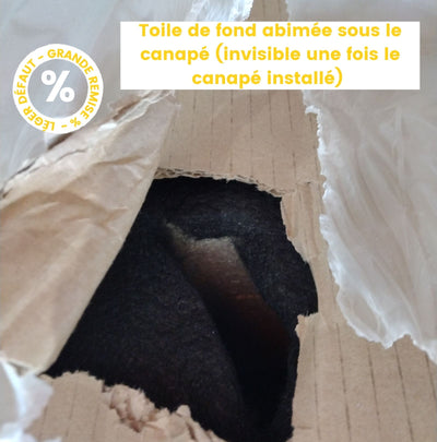 Canapé COLLINS 4 places BESTMOBILIER avec double méridienne en velours côtelé vert