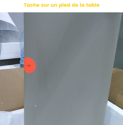 Table à manger NAGANO 10 personnes ovale en bois DRAWER