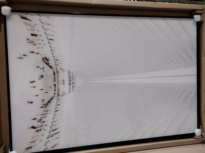 Tableau Yellow Korner World Trade Center MTA Train Station de Bernhard HARTMANN