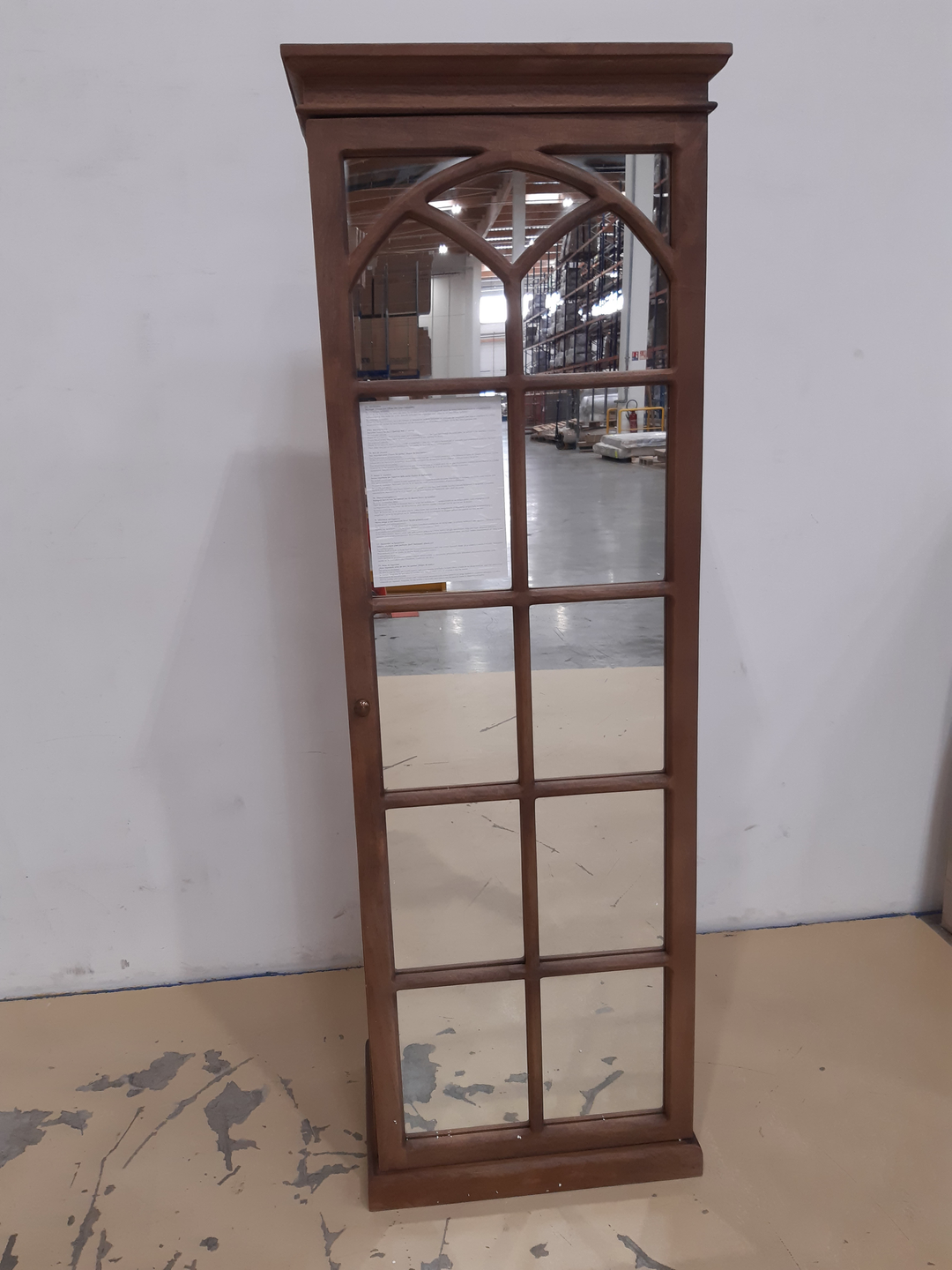 Armoire miroir LOBERON Cayey en bois effet vieilli