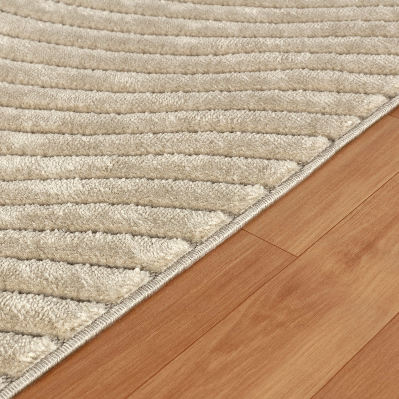 Tapis d'Intérieur/Extérieur Scandinave Moderne Beige  Kuta