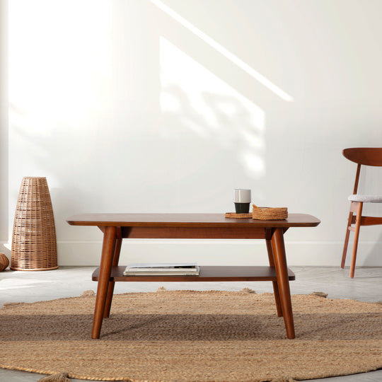 Table basse Palma couleur noyer