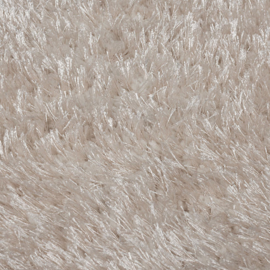 Tapis shaggy Pearl Ivoire