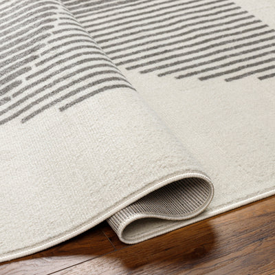 Tapis Scandinave Moderne Blanc/Gris Kobe