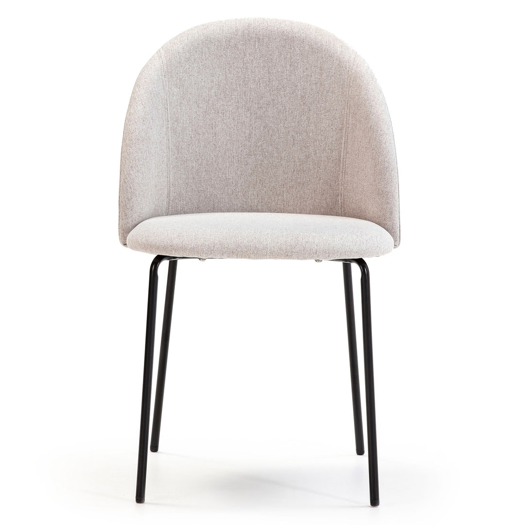 Lot de 2 chaises kenia beige
