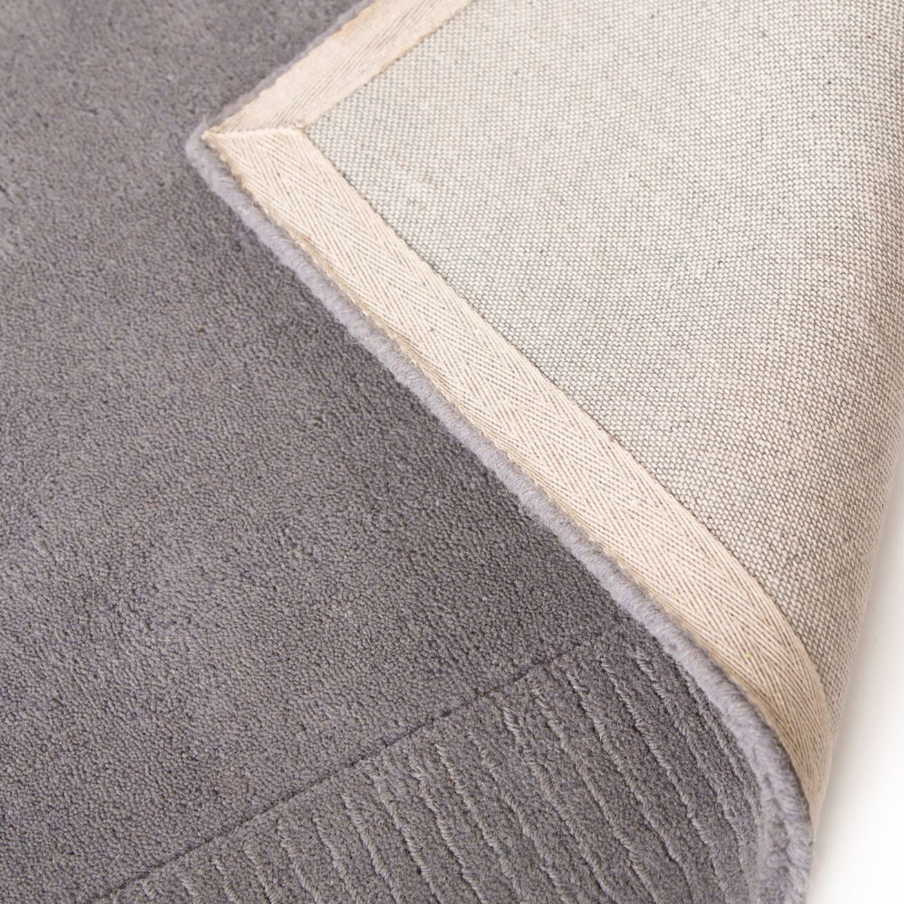 Tapis de couloir en laine Siena Gris 60x230cm