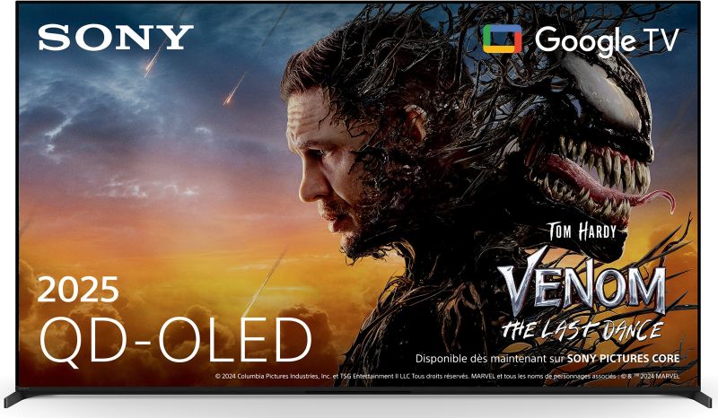 TV SONY BRAVIA 8 II QD-OLED 55 pouces 4K Ultra HD K55XR8M25BP