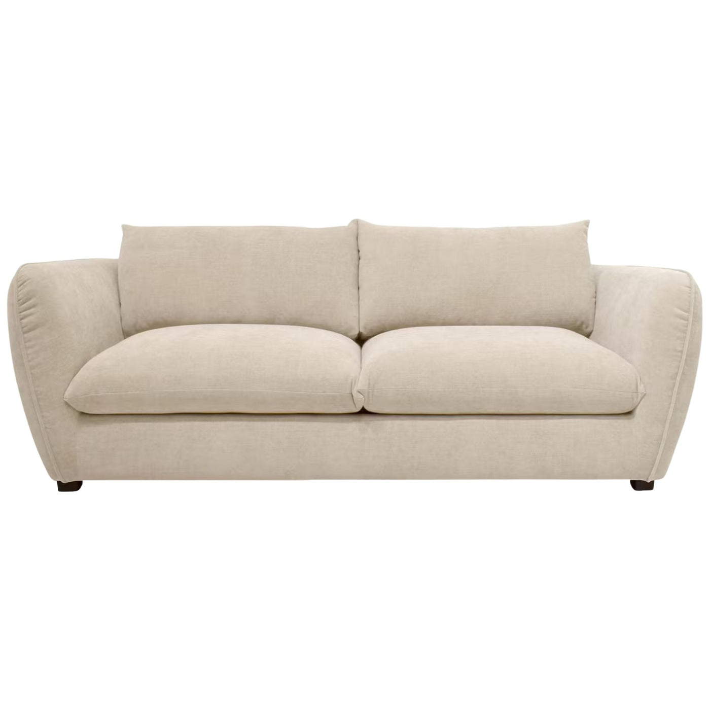 Canapé fixe ALINEA Clémence 4 places écru