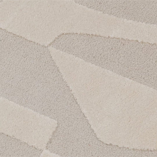 Tapis ALINEA Mira à motifs abstraits Beige 120x170cm