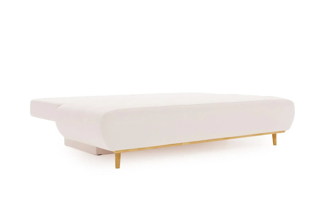 Canapé velours CASANOVA Amaro beige — photo produit