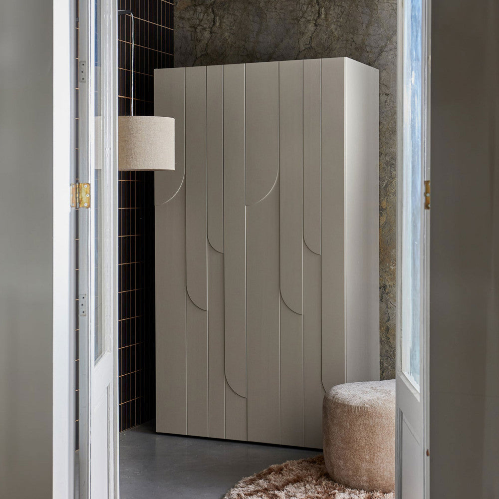 Armoire DRAWER Rain 2 portes en bois H200cm